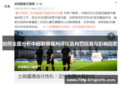 如何全面分析中超联赛裁判评议及判罚标准与影响因素
